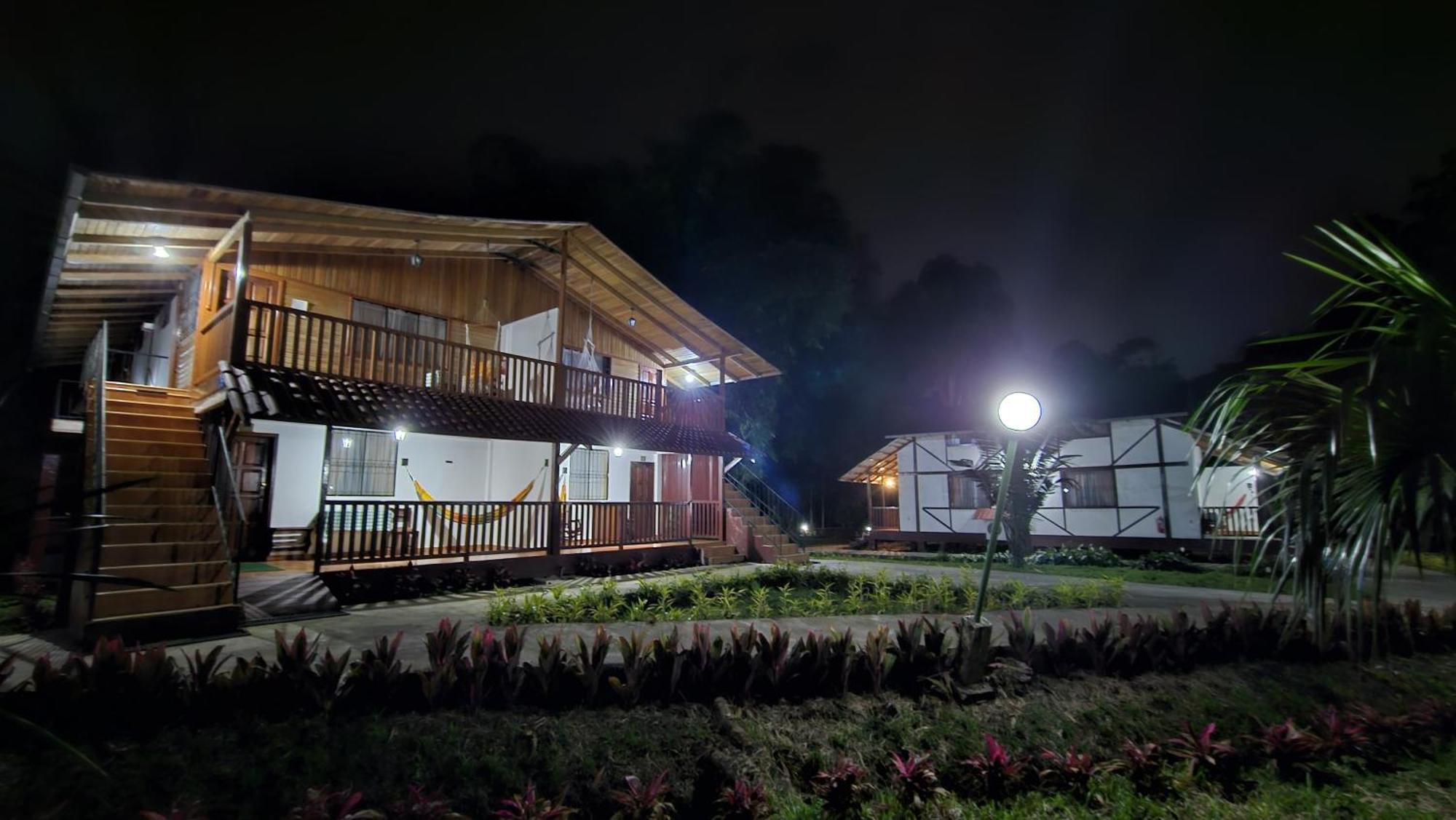 Hosteria Finca El Pigual プヨ エクステリア 写真