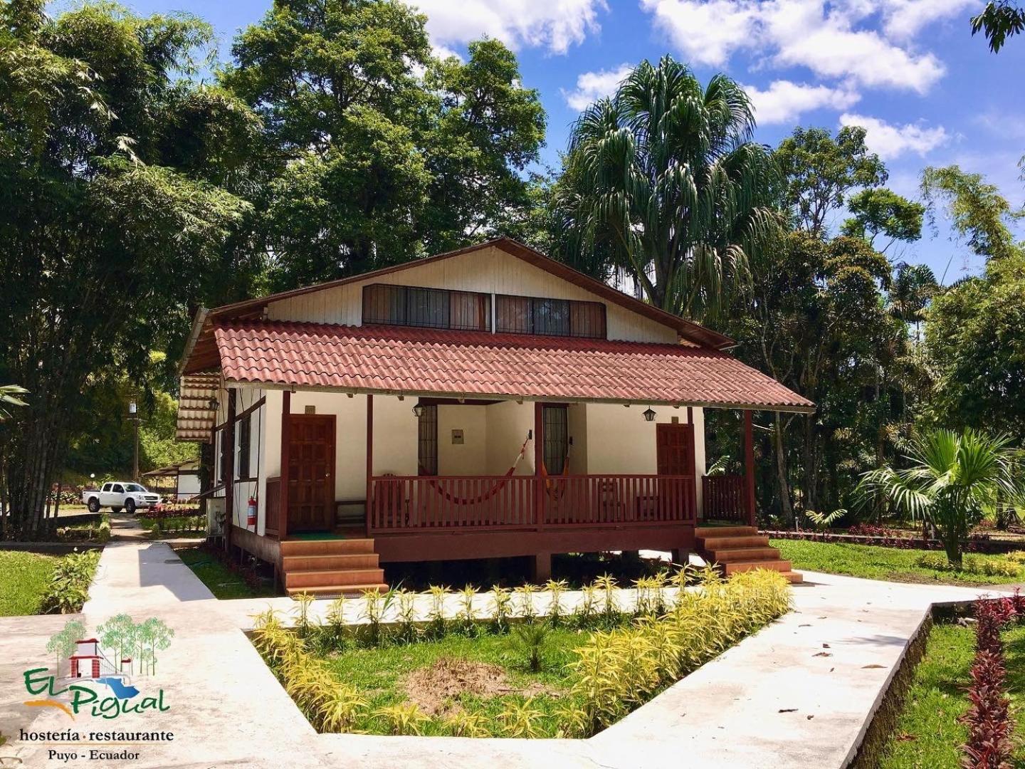 Hosteria Finca El Pigual プヨ エクステリア 写真